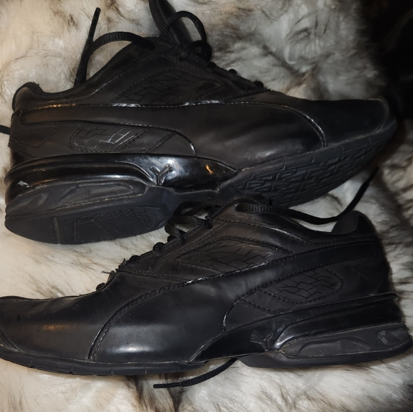 PUMA Men's Tazon 6 Fracture FM Cross-Trainer Shoe, Black - Picture 4 of 4